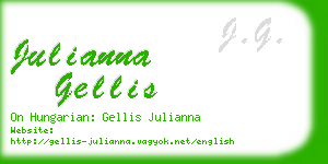 julianna gellis business card